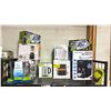 Image 1 : SHELF OF ASSORTED ITEMS INCLUDING; HAMILTON BEACH DURATHON NONSTICK SOLEPLATE IRON, CHEFMAN