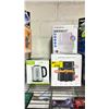 Image 3 : SHELF OF ASSORTED ITEMS INCLUDING; HAMILTON BEACH DURATHON NONSTICK SOLEPLATE IRON, CHEFMAN