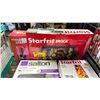 Image 2 : SHELF OF ASSORTED ITEMS INCLUDING; STARFRIT INDOOR SMOKELESS BBQ GRILL, STARFRIT PERSONAL BLENDER,