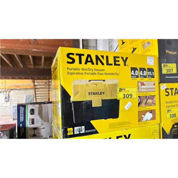 STANLEY PORTABLE 4 GALLONS WET/DRY VACUUM