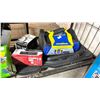 Image 2 : SHELF OF ASSORTED ITEMS INCLUDING;  GOOD YEAR WINTER SAFETY KIT, DUAL AM/FM DIGITAL STEREO, FRAM