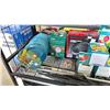 Image 3 : SHELF OF ASSORTED ITEMS INCLUDED: HONEYWELL FAN TURBO FORCE + POWER , CELEBRATE ELECTRIC BALLOON