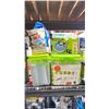 Image 2 : SHELF OF ASSORTED ITEMS INCLUDING; DYMO LABLE MAKER, CREATE BASIC KIT , PUMP POT AND MORE