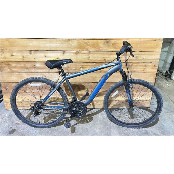 HYPER BLACK/BLUE 18 SPEED BIKE