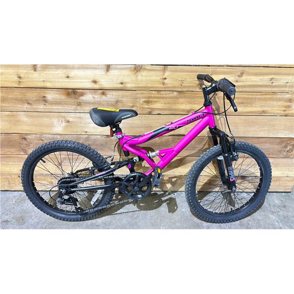 HYPER PINK 7 SPEED BIKE
