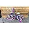 Image 4 : HUFFY BLUE/BLACK CHILDRENS BIKE WITH TRAINING WHEELS