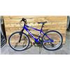 Image 2 : HUFFY BLUE 18 SPEED BIKE