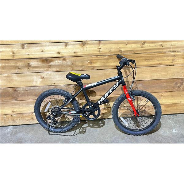 HUFFY BLACK/RED 6 SPEED BIKE