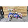 Image 2 : HUFFY SEA STAR PINK/BLUE/WHITE CHILDRENS BIKE