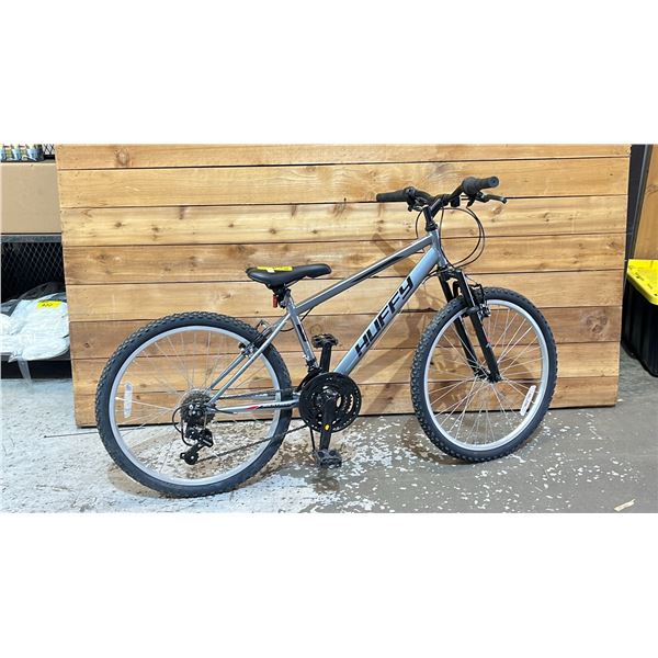 HUFFY GREY 18 SPEED BIKE
