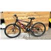 Image 2 : HYPER RED/BLACK 18 SPEED BIKE *REAR WHEEL NEEDS REPAIR*