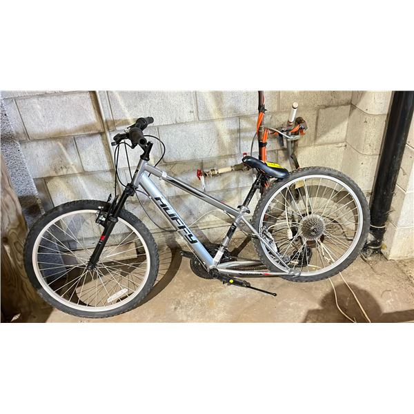 HUFFY GREY 18 SPEED BIKE