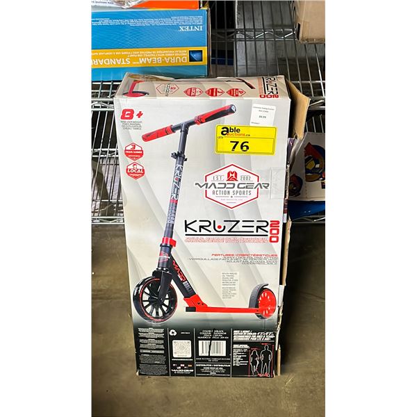KRUZER 200 ADULT COMMUTER SCOOTER