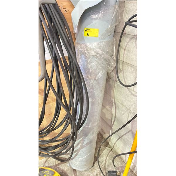 ROLL OF HYPALON PVC MATERIAL - APPROX. 50 METERS X 1.5 METERS