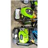 Image 4 : 2 GREENWORKS ELECTRIC PRESSURE WASHERS WITH HOSES & WANDS
