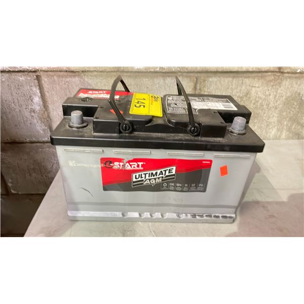 START ULTIMATE 12 V AUTOMOBILE BATTERY