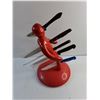 Image 2 : Knife Stand with Knives