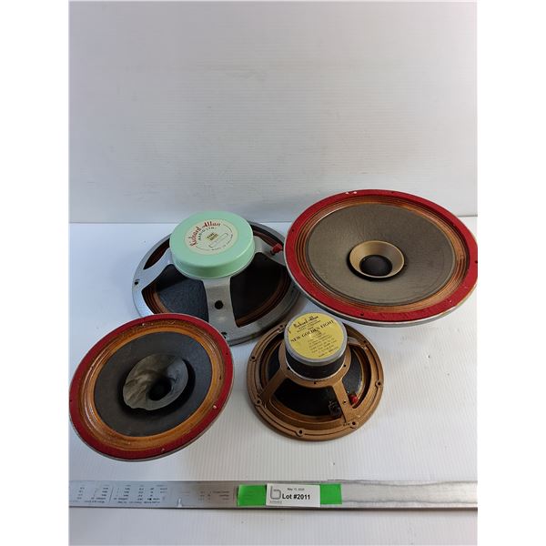 Vintage Richard Allan Speakers - As Is