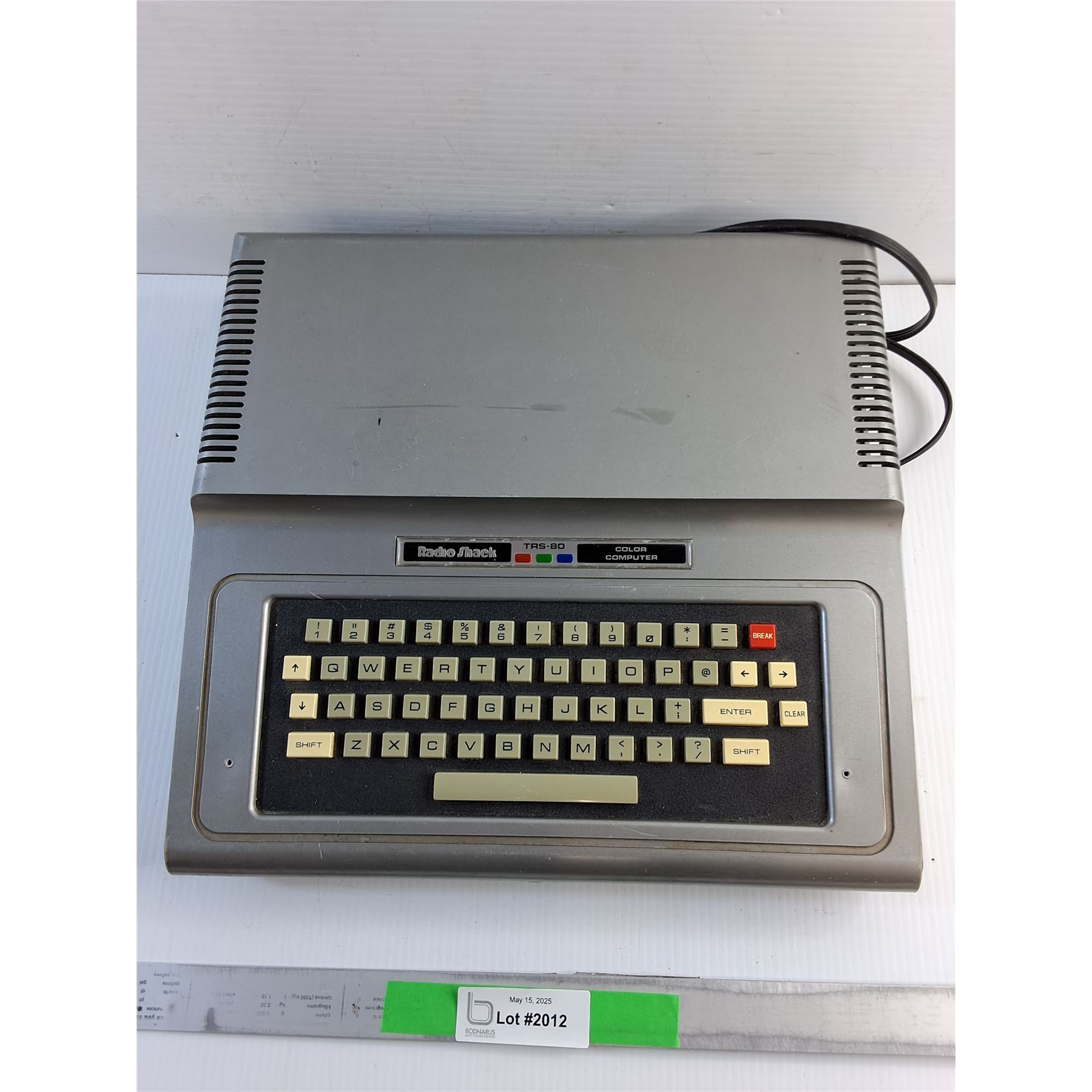 Radio Shack Color Computer 1 Radio Shack Color Computer - As Is - Bodnarus Auctioneering