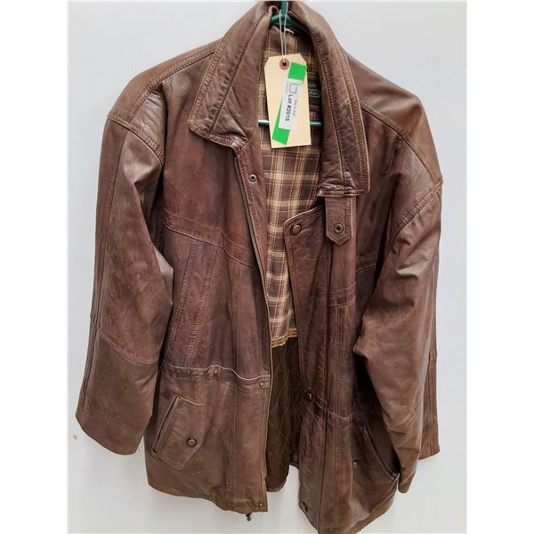 *Boutique of Leather Canada Leather Jacket- Size 40