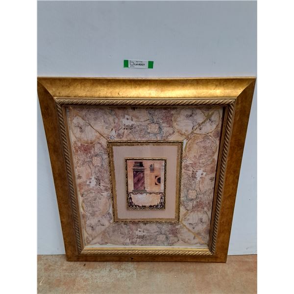 *Framed Wall Art 34 x 30"