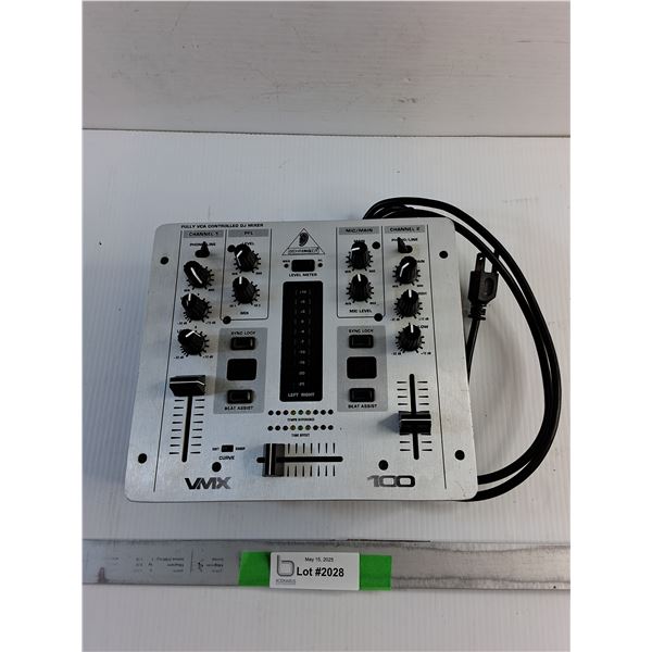 Behringer Fully VCA Controlled DJ Mixer - As Is, Consignor Says Powers On