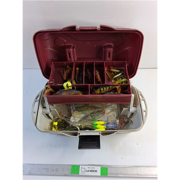 Tackle Box and Fish Lures