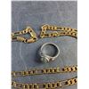 Image 2 : Necklace and 925 Men's Ring - Consignor Says 925