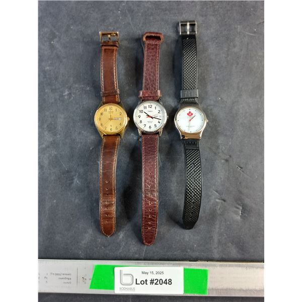 Citizen and Timex Watches - As Is