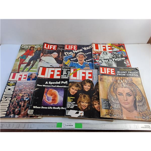 Vintage LIFE and Simplicity Magazines