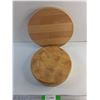Image 1 : (2) Wooden Cutting Boards