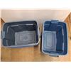 Image 3 : *(4) Plastic Totes - Cannot Ship