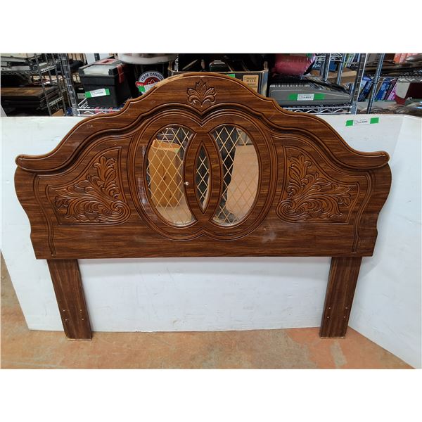 *Wooden Bed Headboard 61 x 55", Cannot Ship