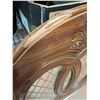 Image 3 : *Wooden Bed Headboard 61 x 55", Cannot Ship