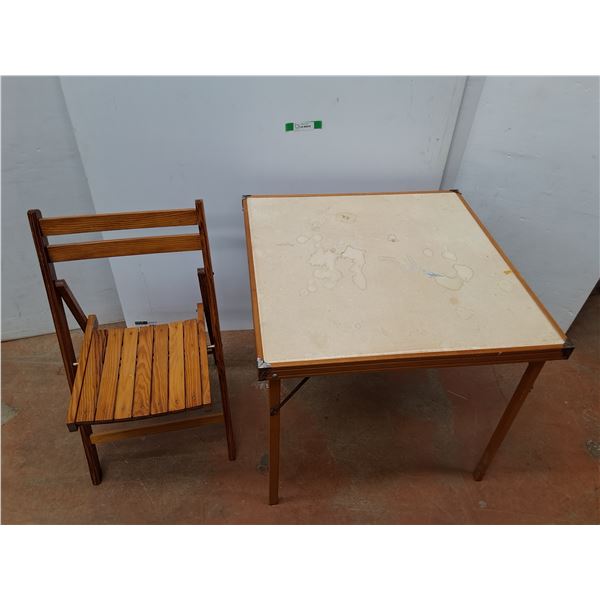 *Folding Table 30 x 30 x 27" and Folding Chair 31 x 18 x 18" - Cannot Ship