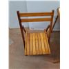 Image 2 : *Folding Table 30 x 30 x 27" and Folding Chair 31 x 18 x 18" - Cannot Ship