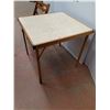 Image 5 : *Folding Table 30 x 30 x 27" and Folding Chair 31 x 18 x 18" - Cannot Ship