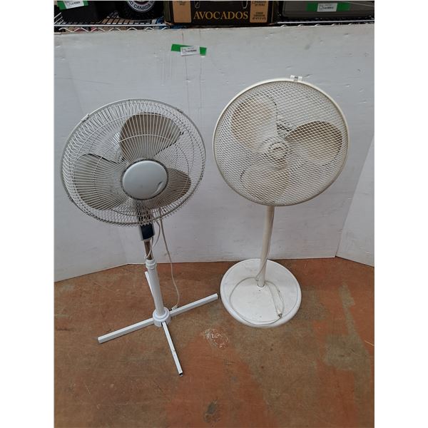*(2) Floor Fans - As Is, Cannot Ship