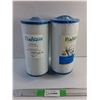 Image 1 : (2) Pro Aqua 25sq ft Top Load  Replacement Filter Cartridges - Sealed