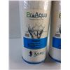 Image 2 : (2) Pro Aqua 25sq ft Top Load  Replacement Filter Cartridges - Sealed