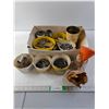 Image 1 : Assorted Nails, Screws, Glue and Funnel