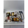 Image 1 : Pop Rivets and Rivet Gun, Compression Tester, Hacksaw, Scraper Clamp Making Kit and More