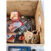 Image 5 : Wooden Crate with Tools, Hardware and Water Connections - Cannot Ship