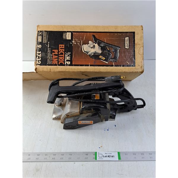 Craftsman Commercial Electric Planer in Box