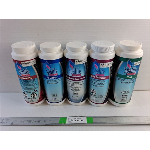 Spalife Premium Spa Care - pH Minus, Cal, Harmony, Buffer and Spa Soft Supreme