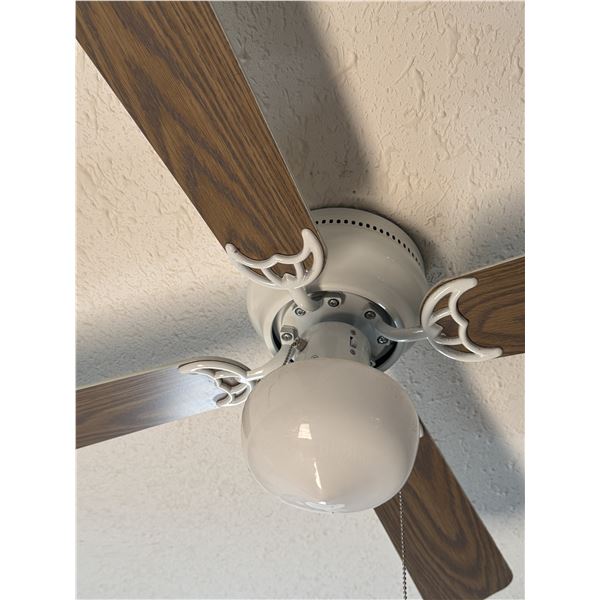 Ceiling Fan w/Mounting Hardware - Works - 44" diameter x 12" drop height