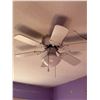 Image 1 : Ceiling Fan w/Mounting Hardware - Works - 31.5" diameter x 12" drop height