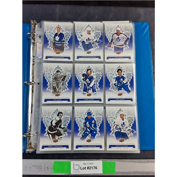 100 Years Maple Leafs Trading Hockey Cards - Authenticity Not Guaranteed