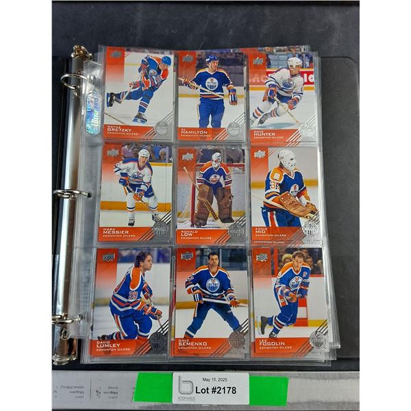 Edmonton Oilers Vintage History Card Set