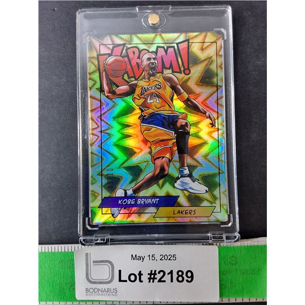 Kobe Bryant Lakers Card, Cannot Authenticate